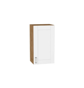 Шкаф верхний с 1-ой дверцей Лофт, цвет: White Silk
