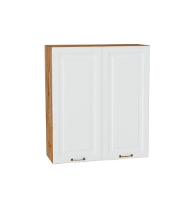 Шкаф верхний с 2-мя дверцами Ницца, цвет: Белый