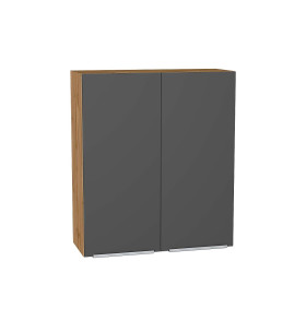 Шкаф верхний с 2-мя дверцами Фьюжн, цвет: Stormy Silk
