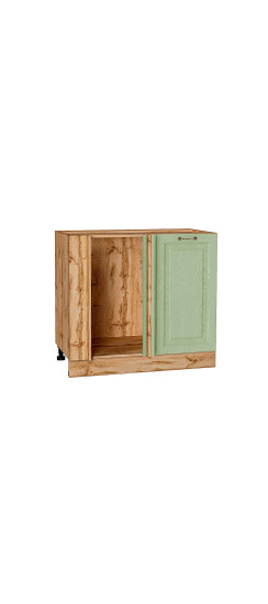 Шкаф нижний угловой Ницца, цвет: Дуб оливковый | Пленка ПВХ., Дуб оливковый