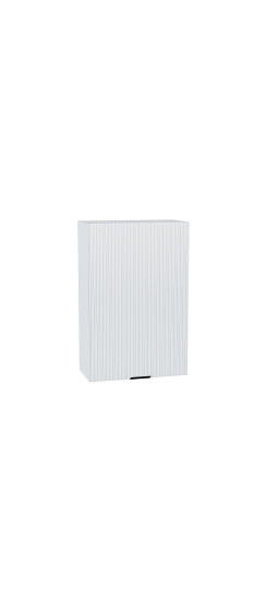 Шкаф верхний с 1-ой дверцей Евро Лайн, цвет: Белый | Пленка ПВХ., Белый