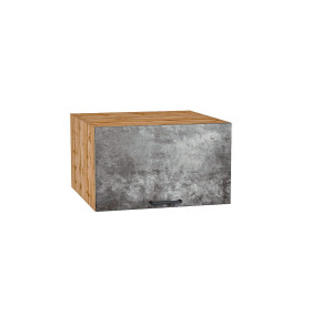 Шкаф верхний горизонтальный глубокий Флэт, цвет: Temple Stone 2S