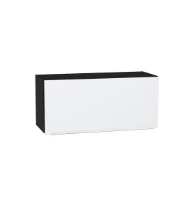 Шкаф верхний горизонтальный Фьюжн, цвет: Silky White