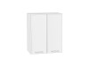 Шкаф верхний с 2-мя дверцами Квадро, цвет: Белый Шкаф верхний с 2-мя дверцами Квадро, цвет: Белый