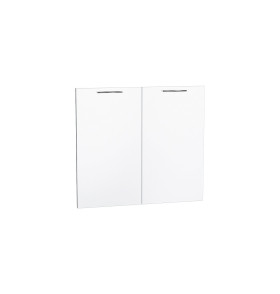 Комплект фасадов Валерия-М для каркаса Ф-50 В800/Н800/НМ800, цвет: Белый глянец