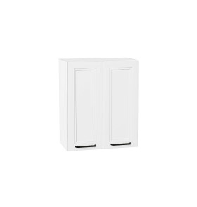 Шкаф верхний с 2-мя дверцами Нео, цвет: White Silk
