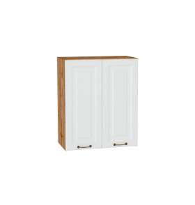 Шкаф верхний с 2-мя дверцами Ницца, цвет: Белый