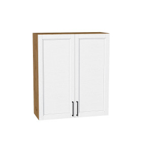 Шкаф верхний с 2-мя дверцами Сканди, цвет: White Silkwood