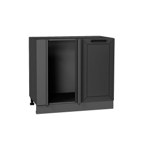 Шкаф нижний угловой Глетчер, цвет: Маренго Силк