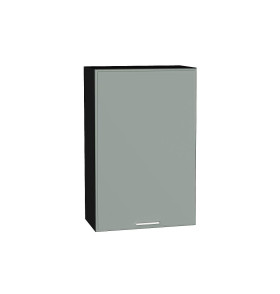 Шкаф верхний с 1-ой дверцей Квадро, цвет: Аквамарин