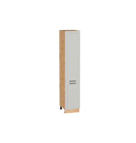 Шкаф пенал с 2-мя дверцами Нео, цвет: Grey Silk