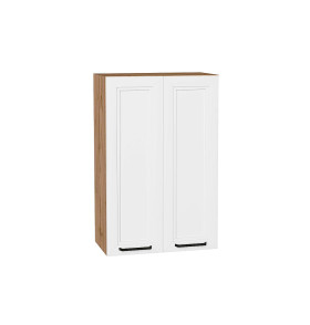 Шкаф верхний с 2-мя дверцами Нео, цвет: White Silk