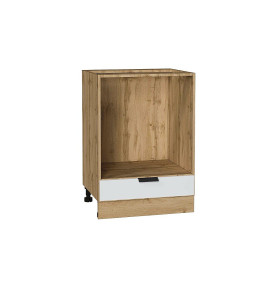 Шкаф нижний под духовку Евро, цвет: Белый