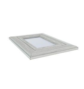 Образец фасада Шале ФО СТ-Magic Fog, цвет: White Dreamline