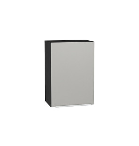 Шкаф верхний с 1-ой дверцей Фьюжн, цвет: Silky Light Grey