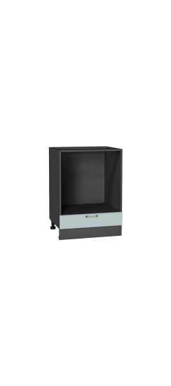 Шкаф нижний под духовку Ницца, цвет: Голубой | Пленка ПВХ., Голубой