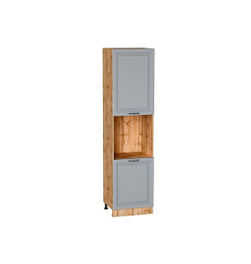 Шкаф пенал с 2-мя дверцами под технику Ницца, цвет: Magnum