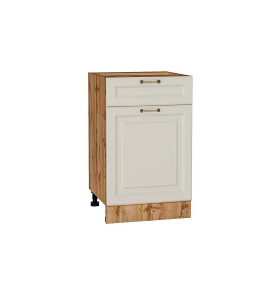 Шкаф нижний с 1-ой дверцей и ящиком Ницца, цвет: Агат