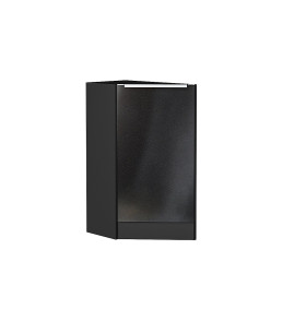 Шкаф нижний торцевой Фьюжн, цвет: Anthracite
