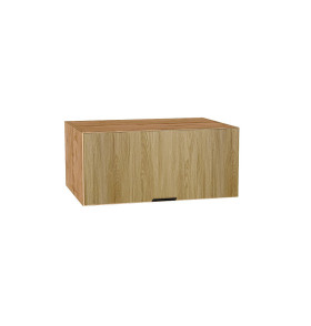 Шкаф верхний горизонтальный глубокий Евро, цвет: Дуб песочный