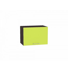 Шкаф верхний горизонтальный Валерия-М, цвет: Лайм глянец