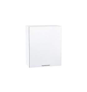 Шкаф верхний с 1-ой дверцей Валерия-М, цвет: Белый металлик