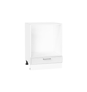 Шкаф нижний под духовку Квадро, цвет: Белый