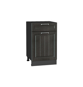 Шкаф нижний с 1-ой дверцей и ящиком Прага, цвет: Венге премиум