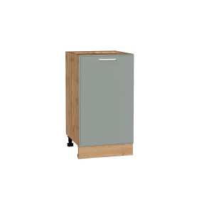 Шкаф нижний с 1-ой дверцей Квадро, цвет: Аквамарин