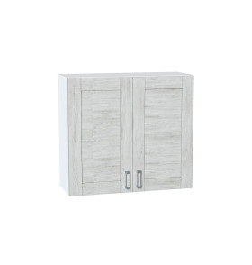 Шкаф верхний с 2-мя дверцами Лофт, цвет: Nordic Oak