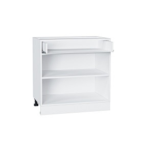 Каркас нижнего шкафа с одним ящиком Н 801М, цвет: Белый