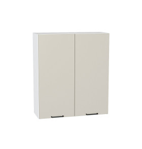 Шкаф верхний с 2-мя дверцами Флэт, цвет: Cashmere In 2S