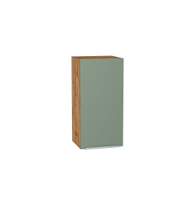 Шкаф верхний с 1-ой дверцей Фьюжн, цвет: Silky Mint