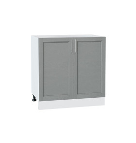 Шкаф нижний с 2-мя дверцами Сканди, цвет: Grey Softwood