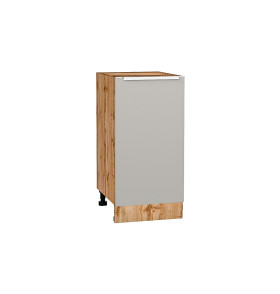 Шкаф нижний с 1-ой дверцей Фьюжн, цвет: Silky Light Grey