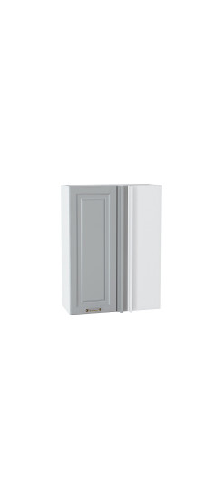 Шкаф верхний прямой угловой Ницца, цвет: Графит | Пленка ПВХ., Графит