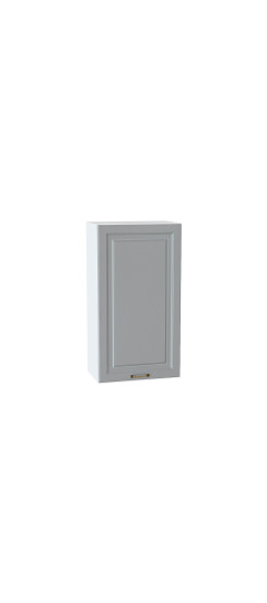 Шкаф верхний с 1-ой дверцей Ницца, цвет: Графит | Пленка ПВХ., Графит