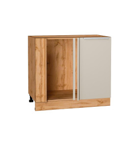 Шкаф нижний угловой Фьюжн, цвет: Cream Silk