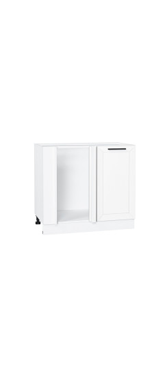 Шкаф нижний угловой Глетчер, цвет: Айленд Силк | Пленка ПВХ «Soft Touch»., Айленд Силк