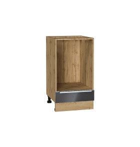Шкаф нижний под духовку Фьюжн, цвет: Anthracite