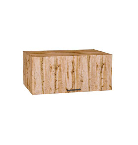 Шкаф верхний горизонтальный глубокий Флэт, цвет: Wotan Oak 2S