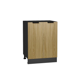 Шкаф нижний с 2-мя дверцами Евро Лайн, цвет: Дуб песочный