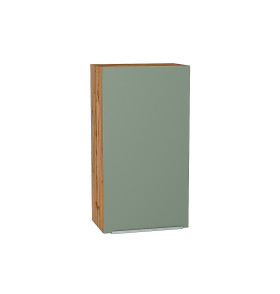 Шкаф верхний с 1-ой дверцей Фьюжн, цвет: Silky Mint