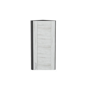 Шкаф верхний торцевой Лофт, цвет: Nordic Oak