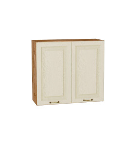 Шкаф верхний с 2-мя дверцами Ницца, цвет: Дуб крем