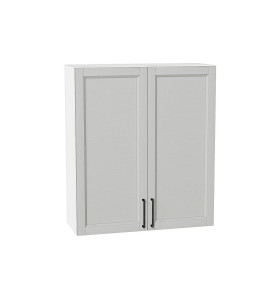 Шкаф верхний с 2-мя дверцами Сканди, цвет: Grey Silkwood