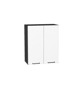 Шкаф верхний с 2-мя дверцами Флэт, цвет: White In 2S