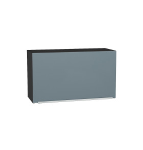 Шкаф верхний горизонтальный Фьюжн, цвет: Silky Blue