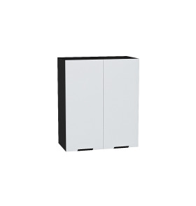Шкаф верхний с 2-мя дверцами Евро, цвет: Белый