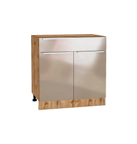 Шкаф нижний с 2-мя дверцами и ящиком Фьюжн, цвет: Gallant